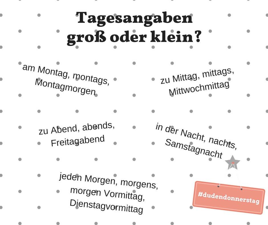 Morgen Mittag Groß Oder Klein